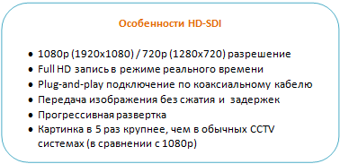 Скрытые достоинства HD-SDI